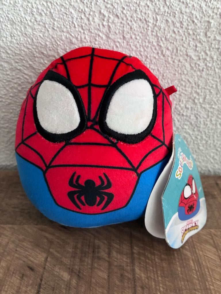 Spidey Spiderman Squishmallows knuffel. 12 cm. NIEUW., Overige typen, Nieuw, Ophalen of Verzenden, Met label