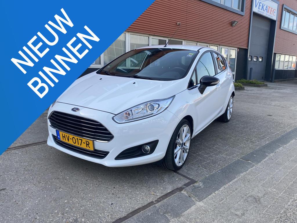 Ford Fiesta 1.0 EcoBoost Titanium 5 Deurs | Climate Controle, Voorwielaandrijving, Met garantie (alle), Origineel Nederlands, Bedrijf
