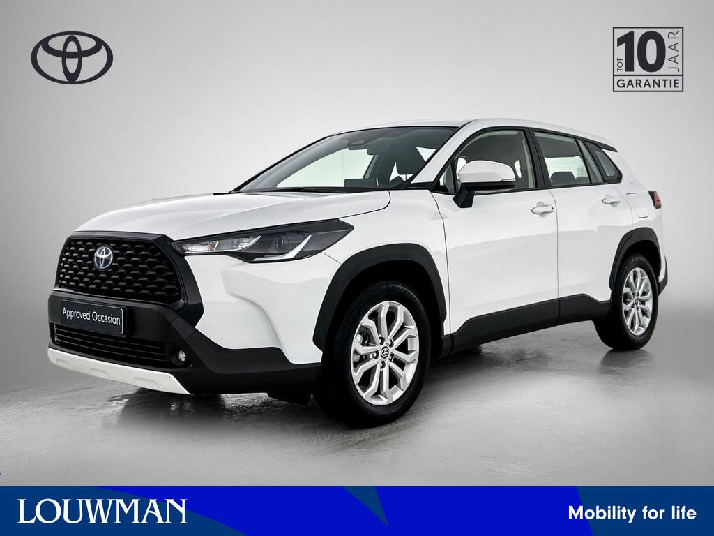 Toyota Corolla Cross 2.0 High Power Hybrid Active | NL deale, Auto's, Toyota, 12 maanden, Stof, Gebruikt, Wit