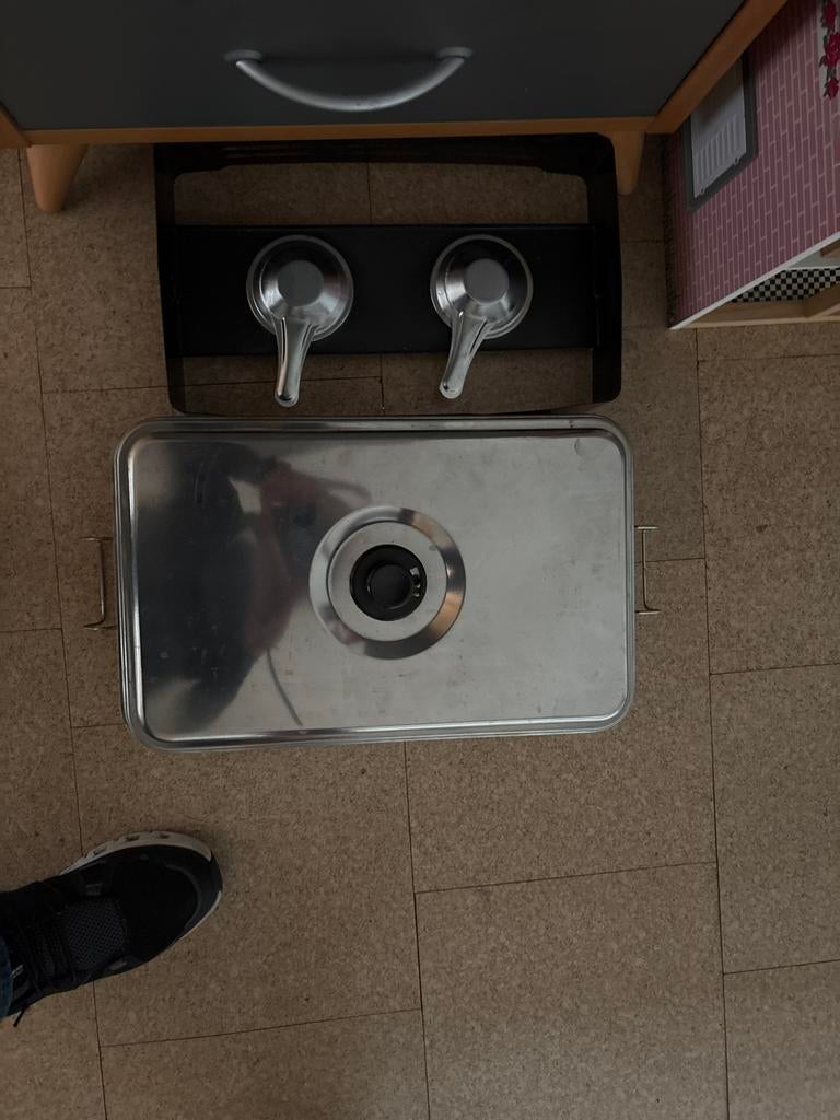 Rookapparaat met rookmot, Zilver, Ophalen of Verzenden, Metaal, Overige typen