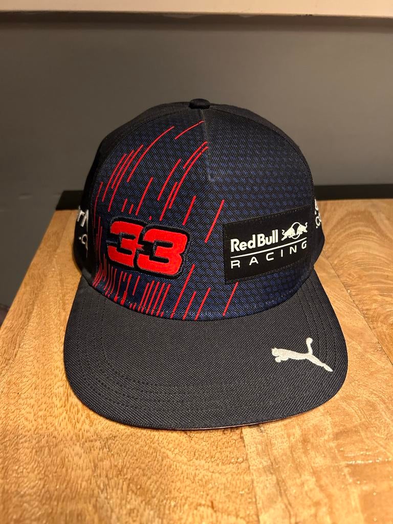 Max Verstappen Red Bull Racing Driver Cap 2021 #33, Ophalen of Verzenden, Zo goed als nieuw, Formule 1