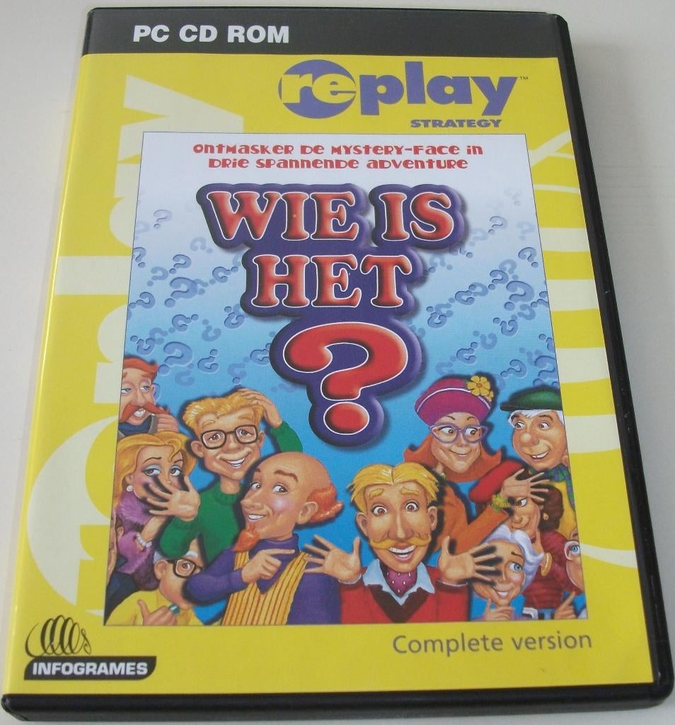 PC Game *** WIE IS HET? ***, Vanaf 6 jaar, Ophalen of Verzenden, Zo goed als nieuw
