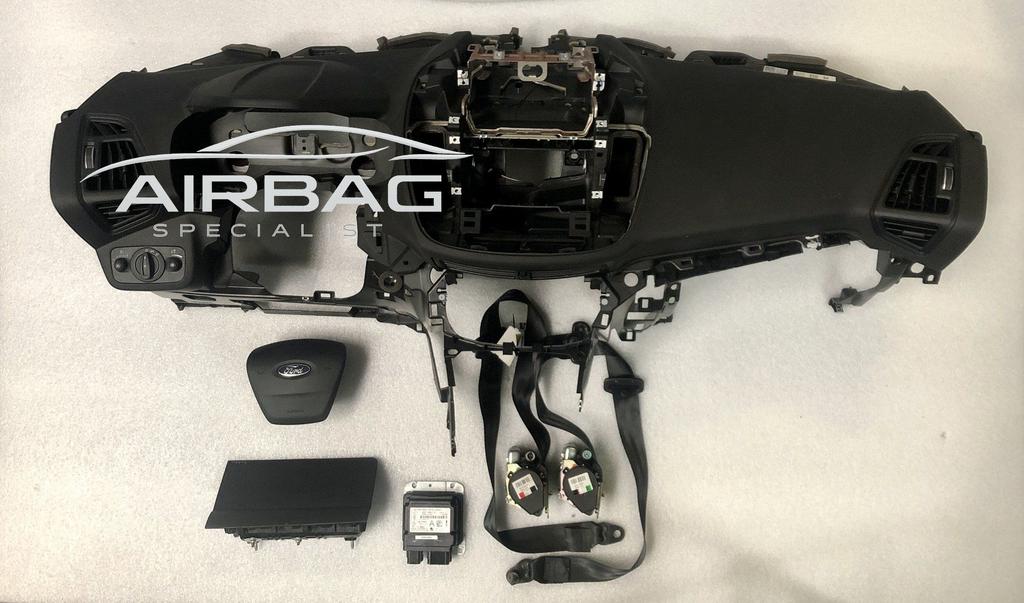 Complete airbag set ford c-max c max kuga 2016+ stuur airbag, Auto-onderdelen, Dashboard en Schakelaars, Gebruikt, -, -, Ophalen of Verzenden