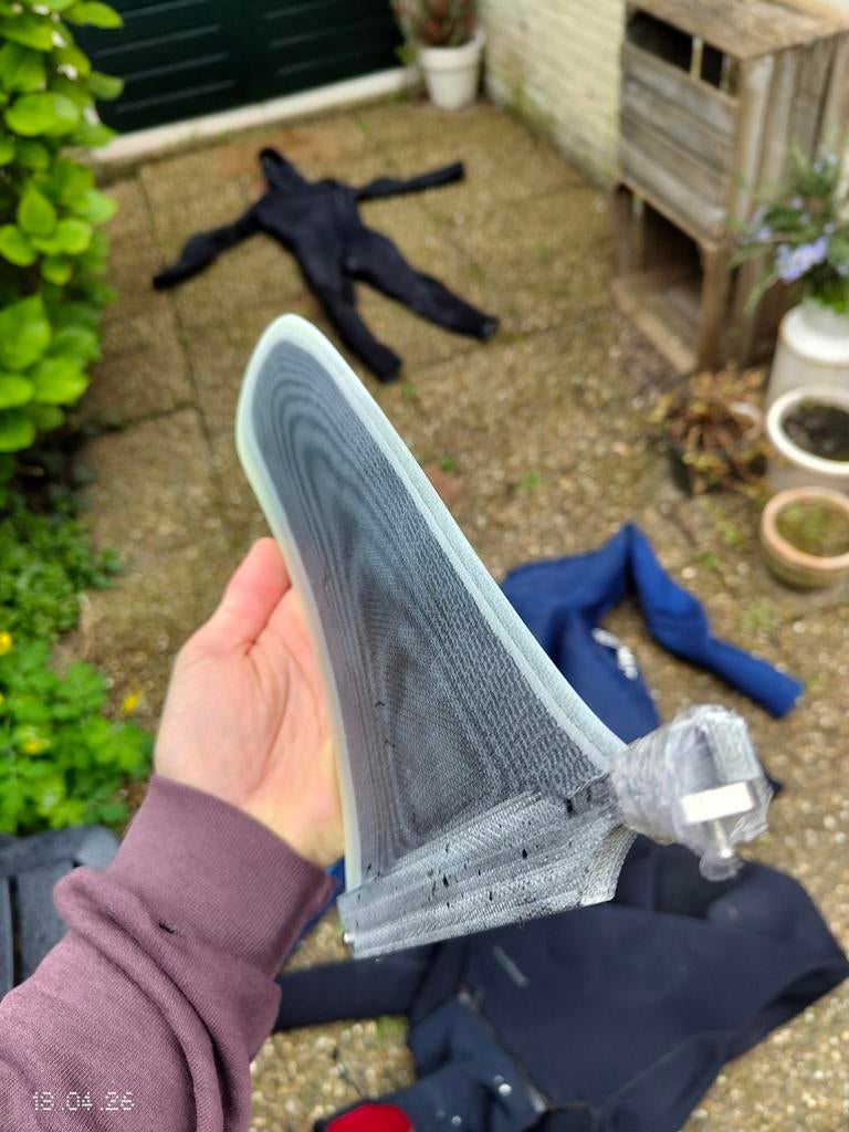 Surfvin - Single Fin, Watersport en Boten, Ophalen of Verzenden, Gebruikt, Overige typen, Met vinnen