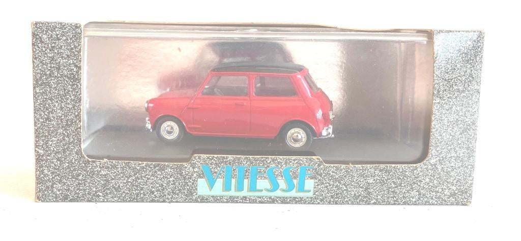 Mini Cooper S rood / zwart dak Vitesse # 580., Ophalen of Verzenden, Zo goed als nieuw, Auto, Overige merken