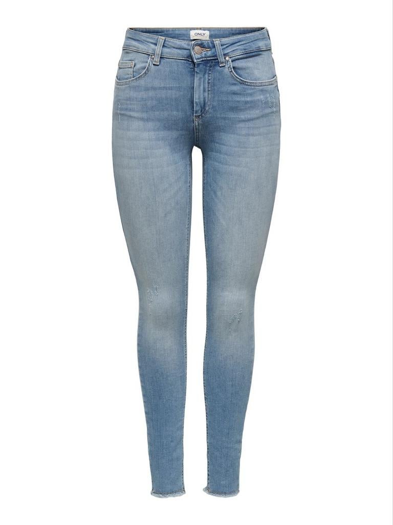 Only blush mid rise skinny fit jeans maat L/30 NIEUW, Kleding | Dames, Spijkerbroeken en Jeans, Only, Blauw, Nieuw, Ophalen of Verzenden