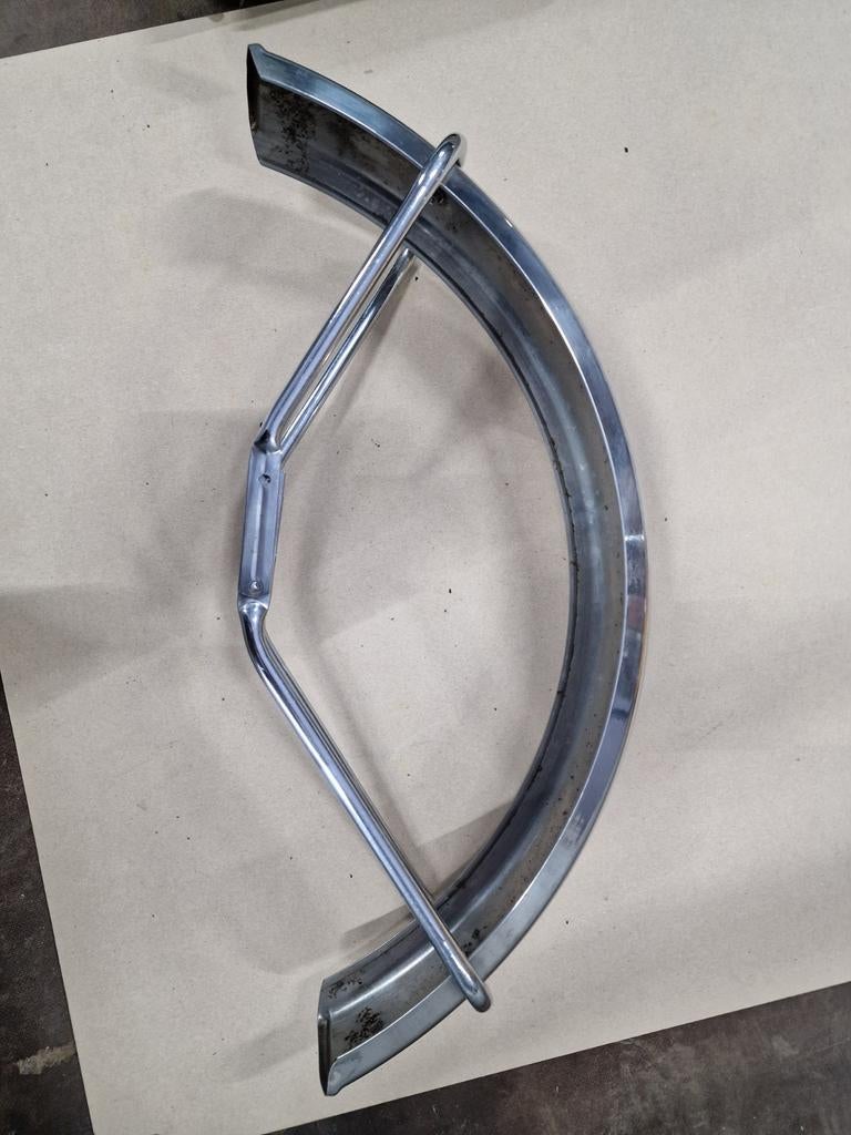 Kreidler RVS voorspatbord origineel, chroombeugels top!, Fietsen en Brommers, Brommeronderdelen | Kreidler, Ophalen of Verzenden