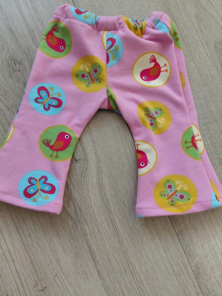 Roze broekje met print voor baby born pop, Ophalen of Verzenden, Nieuw, Babypop