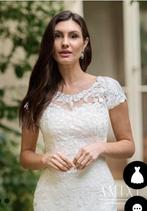 Bruidstop top kant top bruid gezocht, Ophalen of Verzenden, Zo goed als nieuw, Wit