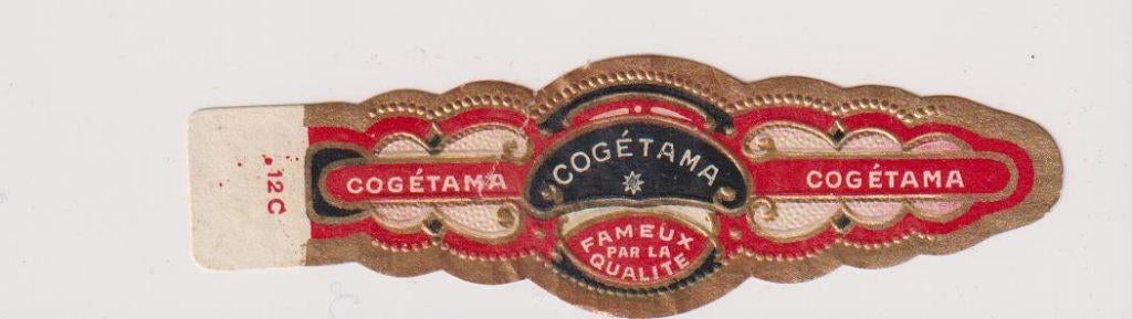 sigarenbanden - COGETAMA, Ophalen of Verzenden, Gebruikt, Sigarenbandjes