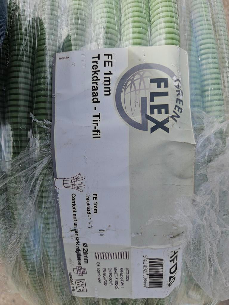 Greenflex  mantelbuis met trekveer 20mm, Ophalen