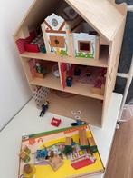 Post poppenhuis met boerderij, Ophalen