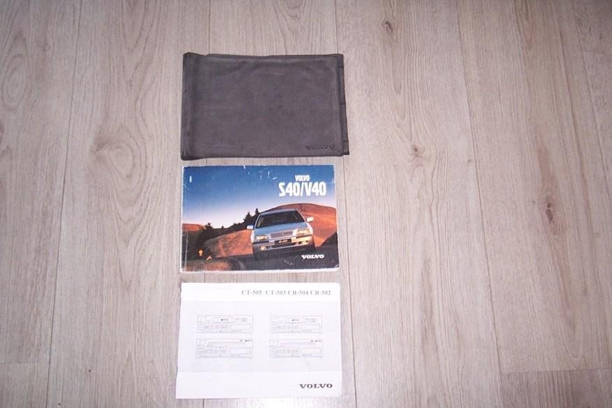 Gebruikershandleiding+div VOLVO S40/V40  mk1  1995/2004, Auto diversen, Handleidingen en Instructieboekjes, Ophalen of Verzenden