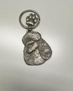 Sleutelhanger Poedel - tin, NVT, Dier of Natuur, Ophalen of Verzenden, Nvt