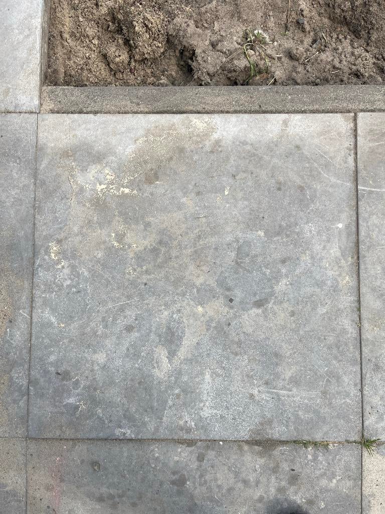 Tuintegels 50x50 cm 17 m2 70 stuks, Tuin en Terras, Ophalen, Gebruikt, Beton, Terrastegels