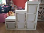 Ikea speelgoed/opbergkast met bakken, Ophalen, Gebruikt, Kast