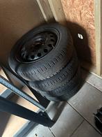 8 banden op velg met wieldoppen, Ophalen, 14 inch, Gebruikt, 155 mm