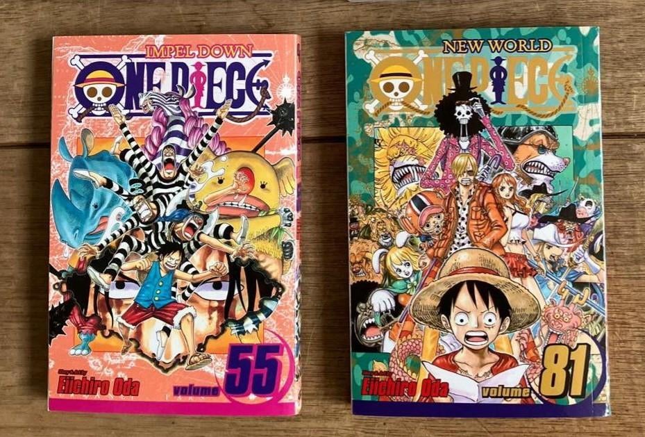 One piece deel 55 en 81., Boeken, Strips | Comics, Meerdere comics, Ophalen of Verzenden, Zo goed als nieuw, Japan (Manga)