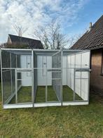 Voilère, Ophalen, Aluminium, Vogelkooi