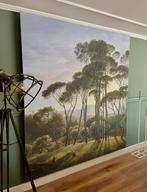 Schilderij (peesdoek) italiaans landschap, Ophalen of Verzenden