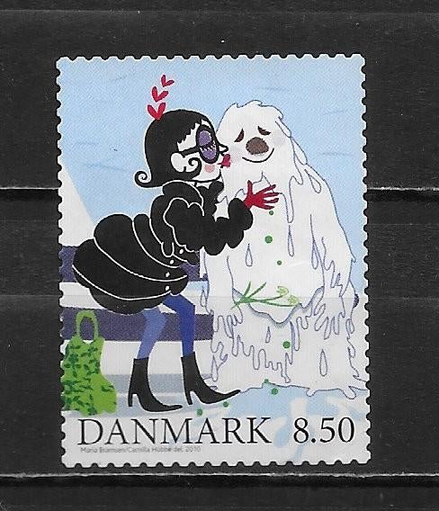 Denemarken 2010, Verzenden, Denemarken, Gestempeld