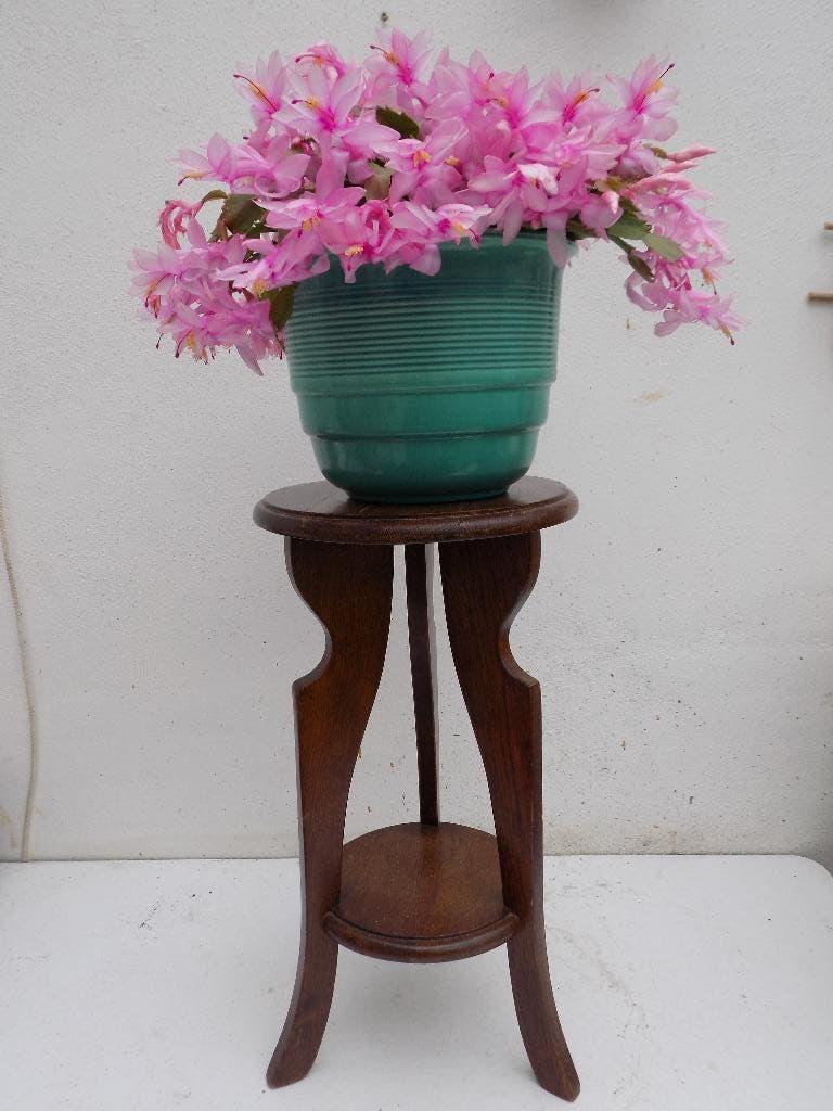 Tafel plantentafel bijzettafel vintage brocante mooi model, Huis en Inrichting, Ophalen of Verzenden, Gebruikt