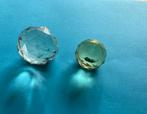 2 facet geslepen glazen bollen, Ophalen of Verzenden