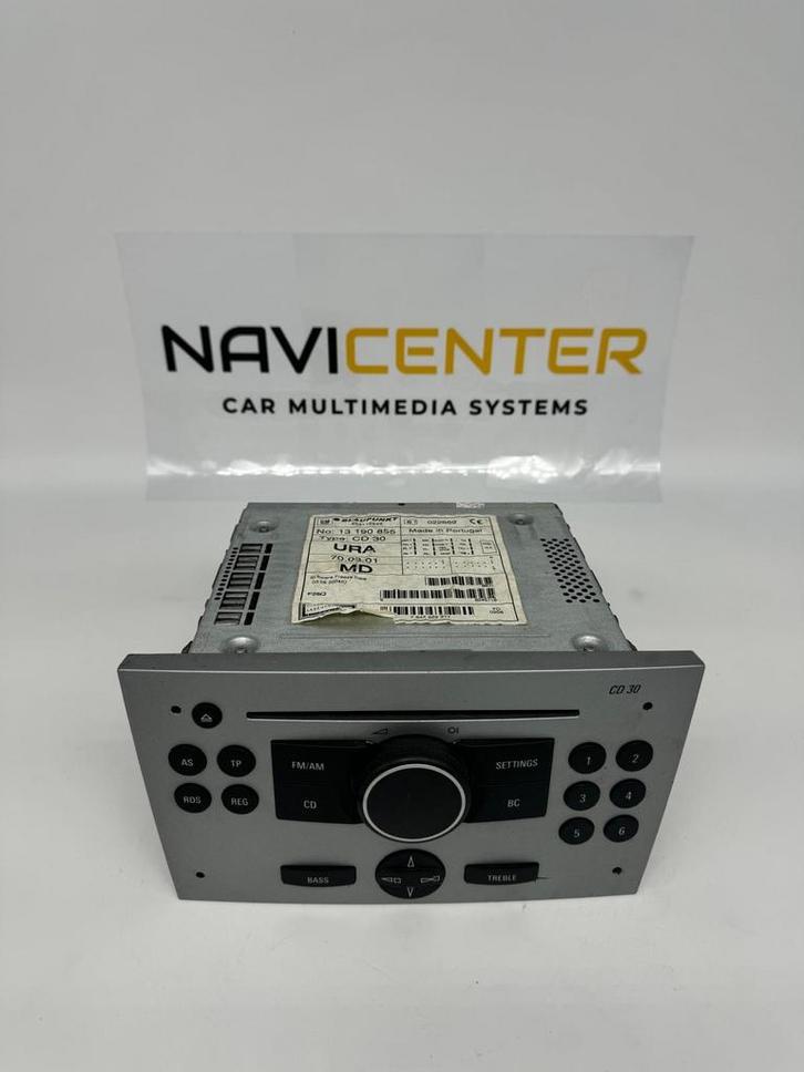 Opel CD30 Radio Origineel OEM 13190855 Blaupunkt Astra H, Auto diversen, Autoradio's, Gebruikt, Ophalen of Verzenden