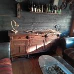 Dressoir kast eiken mancave oud, Ophalen, 25 tot 50 cm