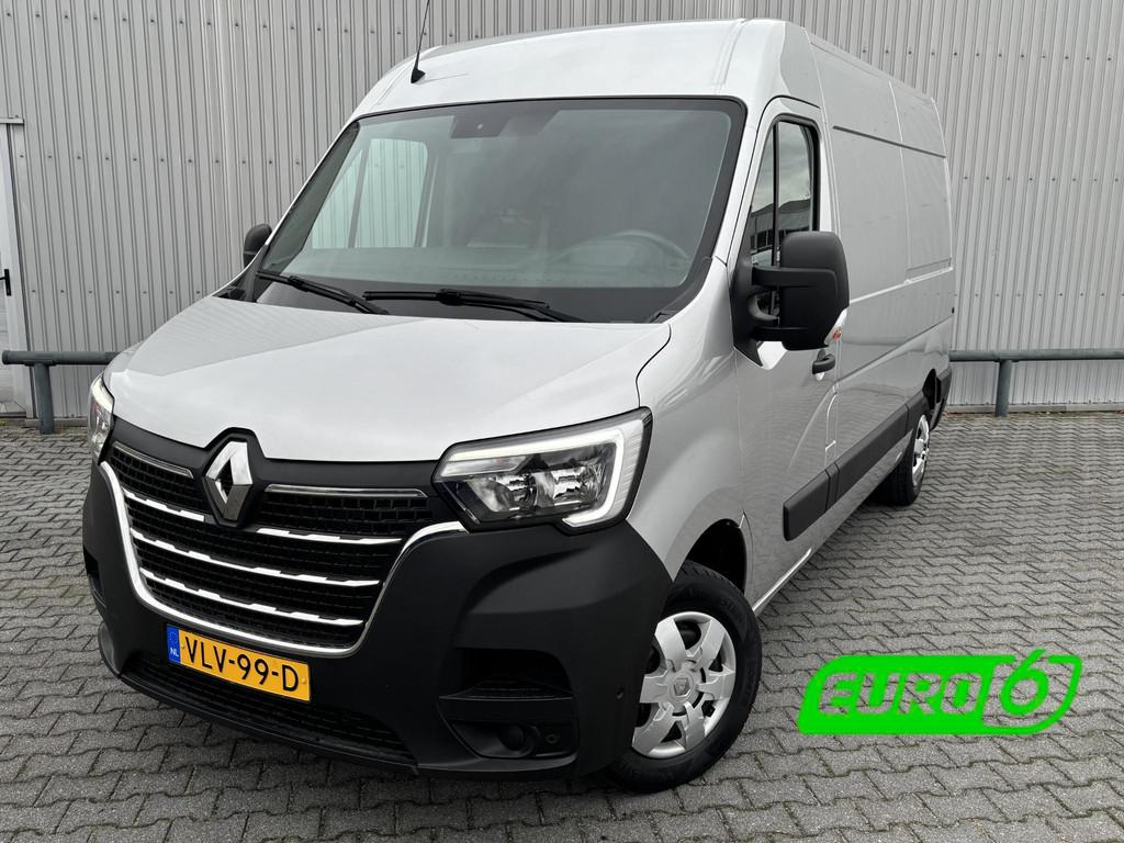 Renault Master 2.3 dCi L2H2*A/C*CRUISE*NAVI*HAAK*CAM*INRICHT, Auto's, Voorwielaandrijving, Gebruikt, Euro 6, 4 cilinders
