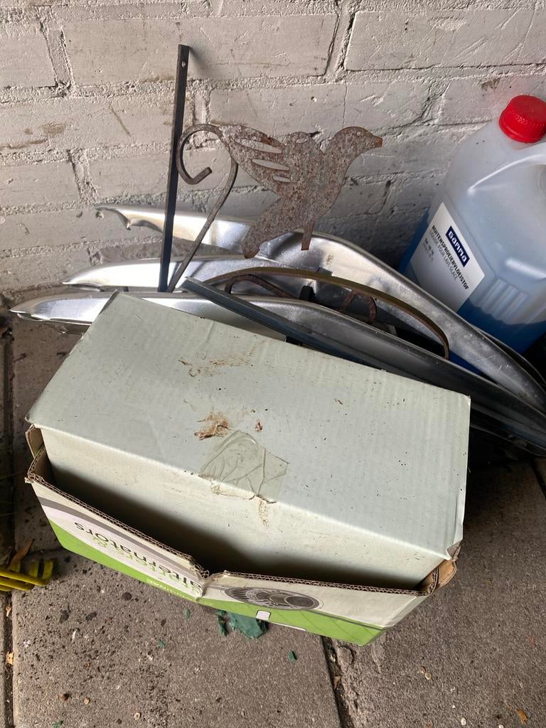 Bak vol metaal en ijzer voor recycling, Doe-het-zelf en Verbouw, Metalen, Ophalen, Gebruikt, IJzer