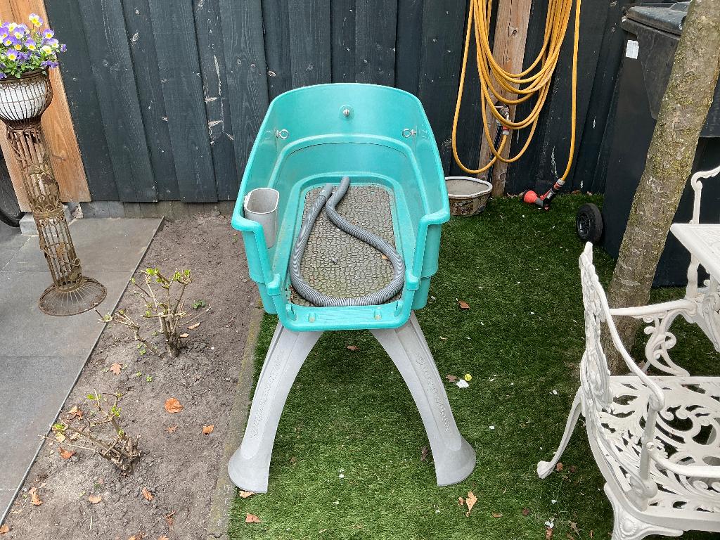 Honden wasbad boosterbad, Ophalen, Gebruikt
