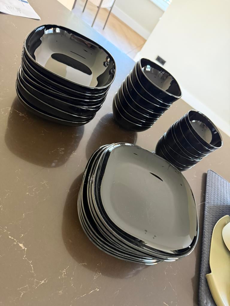 IKEA Serviesset, Huis en Inrichting, Keuken | Servies, Ophalen, Gebruikt, Glas, Bord(en)