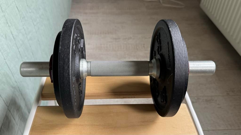 Dumbbell met 1kg en 2kg gewichten, Ophalen, Zo goed als nieuw, Dumbbell