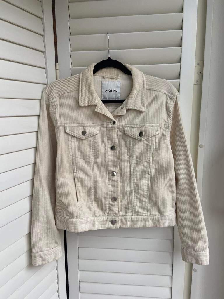 Monki spijkerjas maat XS, Kleding | Dames, Ophalen of Verzenden, Zo goed als nieuw, Maat 34 (XS) of kleiner, Wit