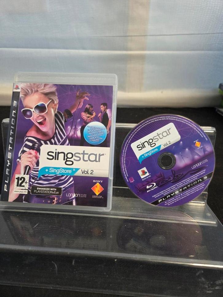 SingStar Vol. 2 voor PlayStation 3 (PS3), Spelcomputers en Games, Games | Sony PlayStation 3, Gebruikt, Muziek, 3 spelers of meer