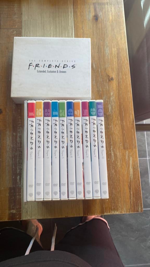 Friends DVD box, Cd's en Dvd's, Dvd's | Tv en Series, Alle leeftijden, Ophalen of Verzenden, Zo goed als nieuw, Komedie