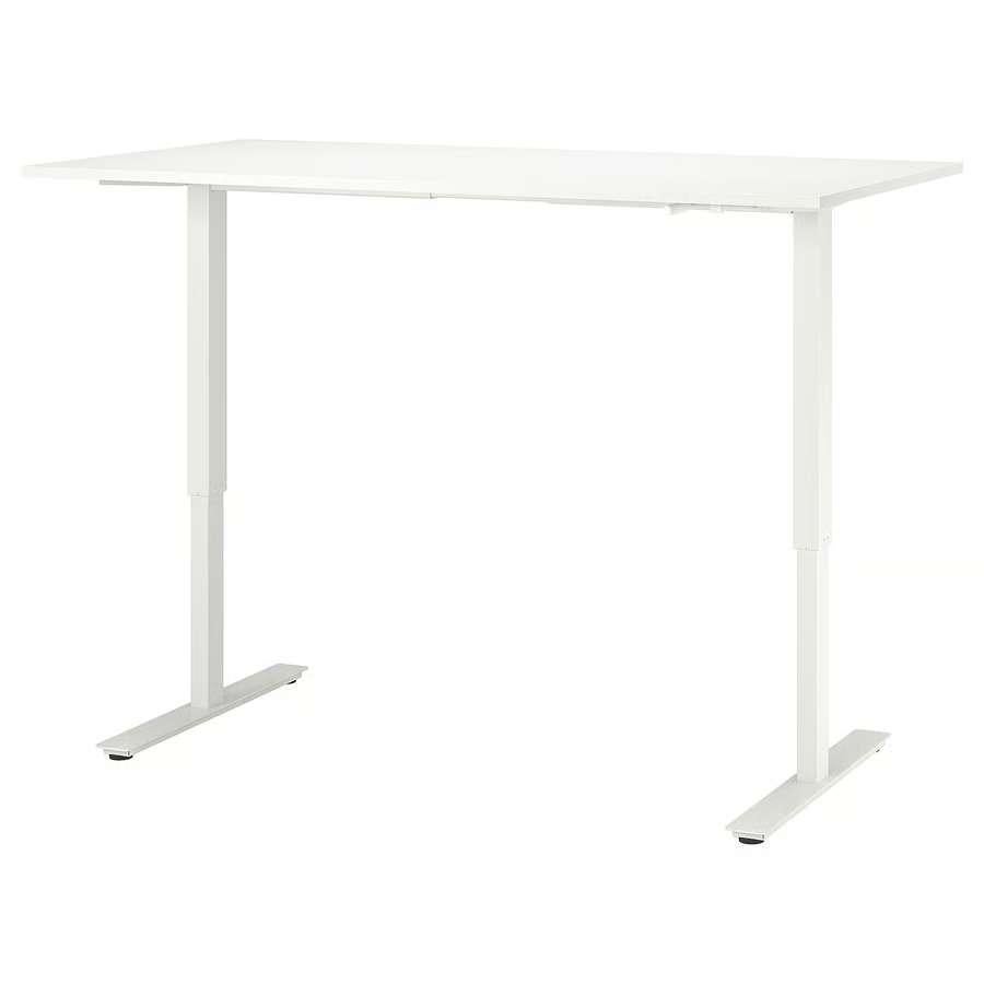 IKEA Zit Sta Bureau, Huis en Inrichting, Bureaus, Ophalen, Zit-sta bureau, Gebruikt, In hoogte verstelbaar