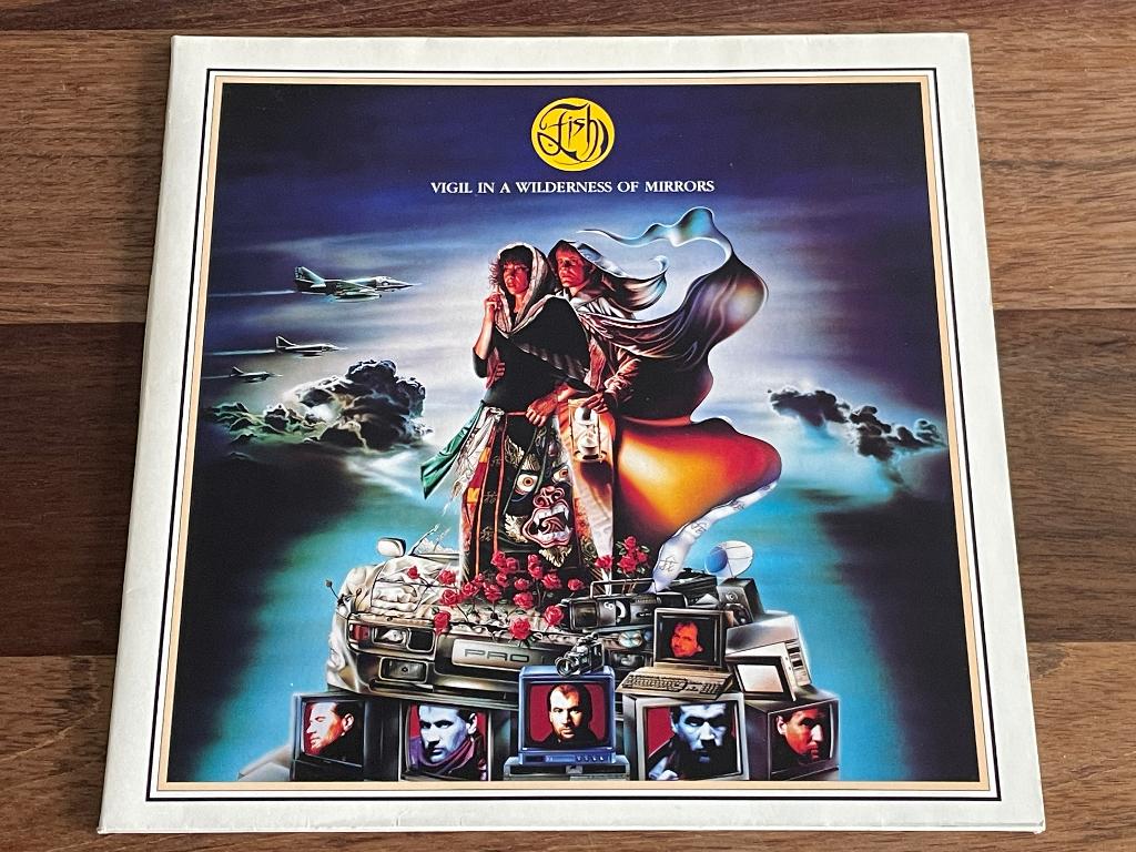 Vinyl LP Fish Vigil In A Wilderness Of Mirrors V2 CORRECT, Progressive, Gebruikt, 1980 - 1989, Ophalen of Verzenden