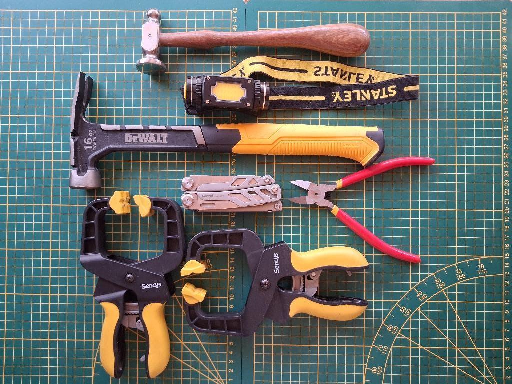 Klauwhamer dewalt + multitool + hoofdlamp+++, Ophalen, Nieuw