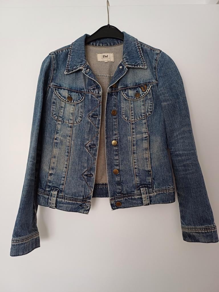 Jeans jack (Vanilla), Ophalen of Verzenden, Zo goed als nieuw, Maat 34 (XS) of kleiner, Blauw