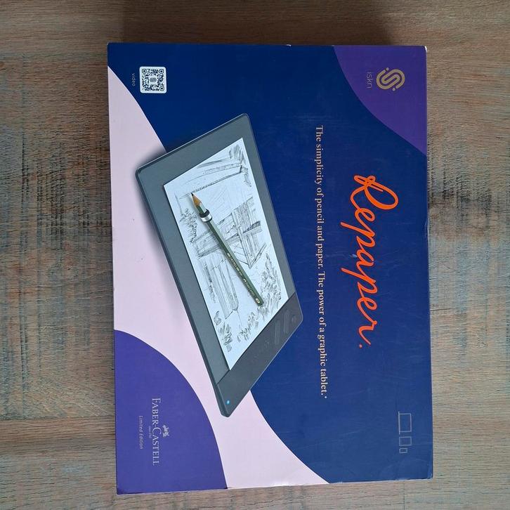 Repaper Grafisch Tekentablet Faber-Castell - Nieuw in Doos, Computers en Software, Tekentablets, Nieuw, Draadloos, Ophalen of Verzenden