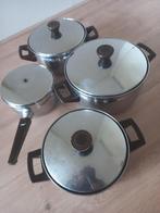 Pannenset, Ophalen, Gebruikt, Keramische plaat, Pannenset