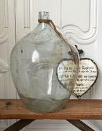 Brocante oude gistfles / wijnfles, Ophalen of Verzenden