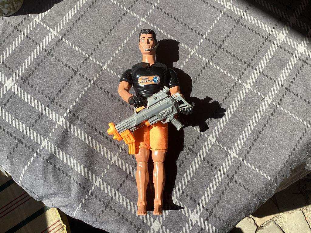 Mattel Action man aqua blaster, Ophalen of Verzenden, Zo goed als nieuw