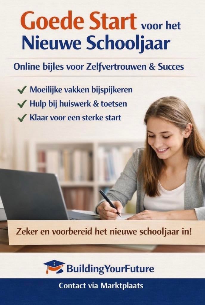 Online Bijles – Goede Start voor het Nieuwe Schooljaar, Bijles