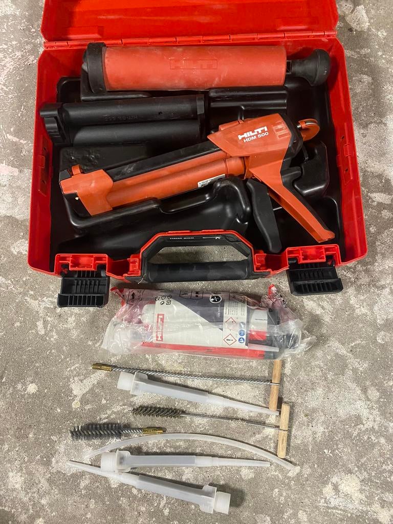Hilti HDM 500, Ophalen, Zo goed als nieuw