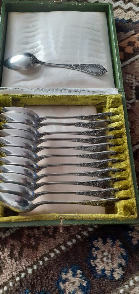 Diverse bestek delen uit zilver of verzilverd, Ophalen of Verzenden