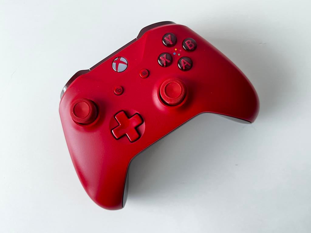 Xbox ONE Controller / Gamepad rood, Ophalen of Verzenden, Zo goed als nieuw, Controller, Xbox Original