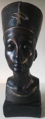 BEELD - NEFERTITI - GROOT BEED, 30 CM HOOG, Antiek en Kunst, Ophalen of Verzenden